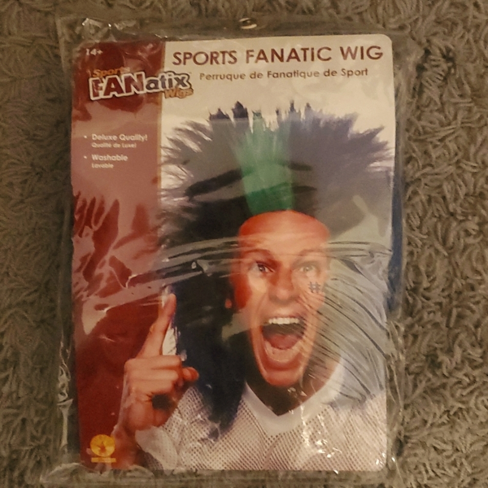 SEAHAWKS Sports FANatix Wig